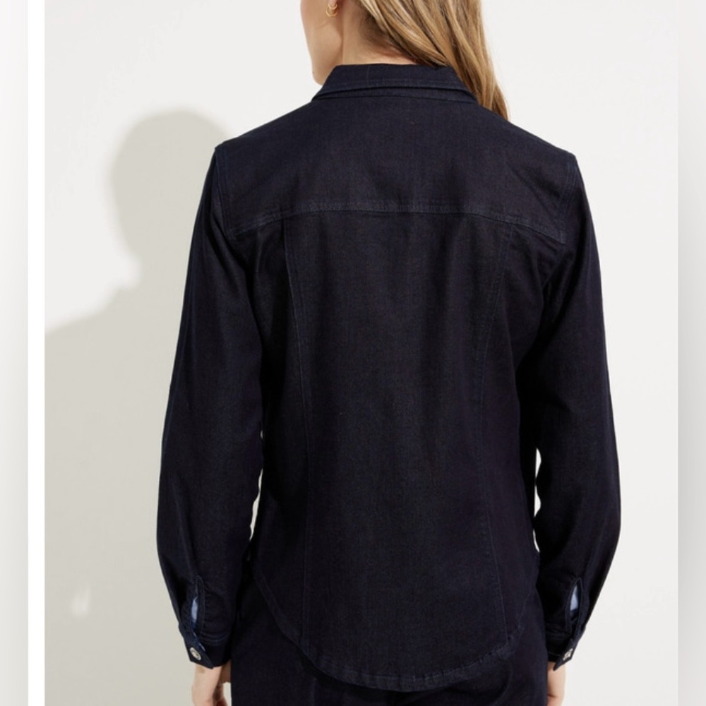 EMPROVED DENIM BLOUSE - Picture 11 of 12